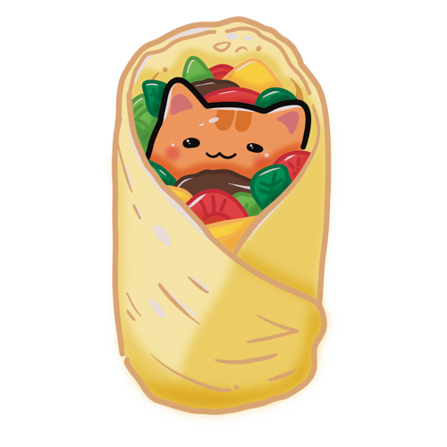 Burrito Cat