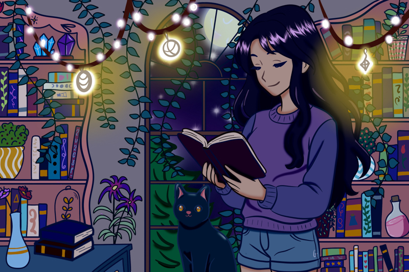 Miss Rue’s Library