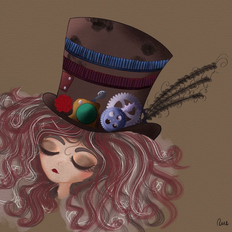 Arttober 2025, Day 5: Hat