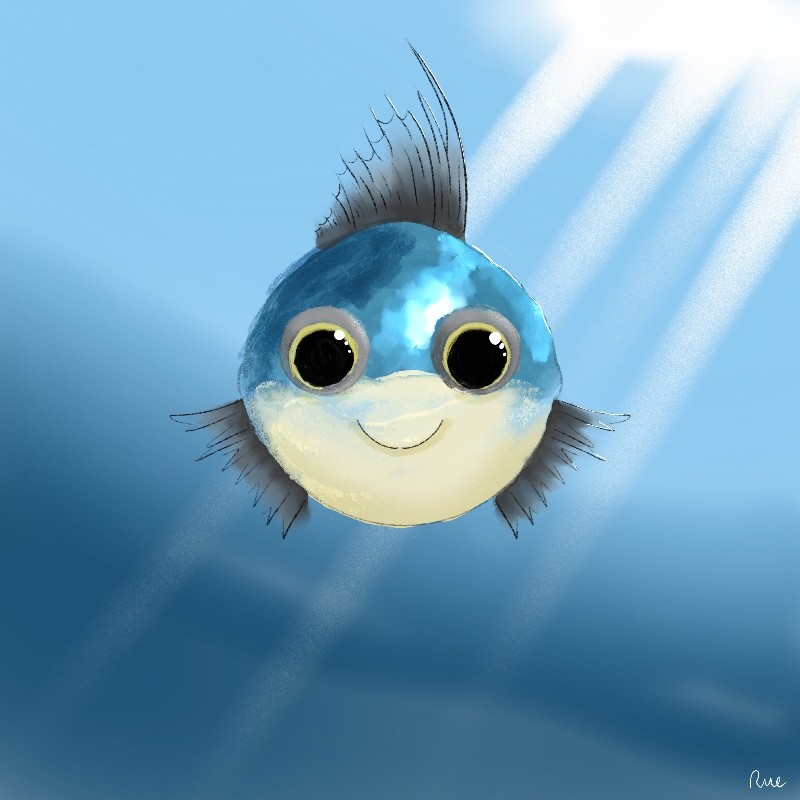 Arttober 2025, Day 12: Fish