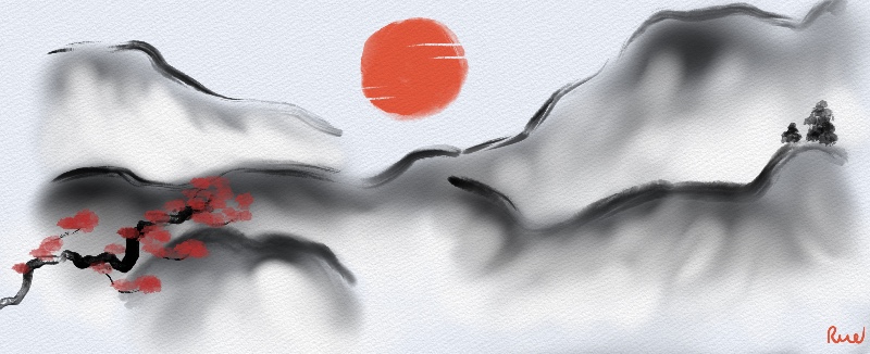 Arttober 2025, Day 14: Mountain