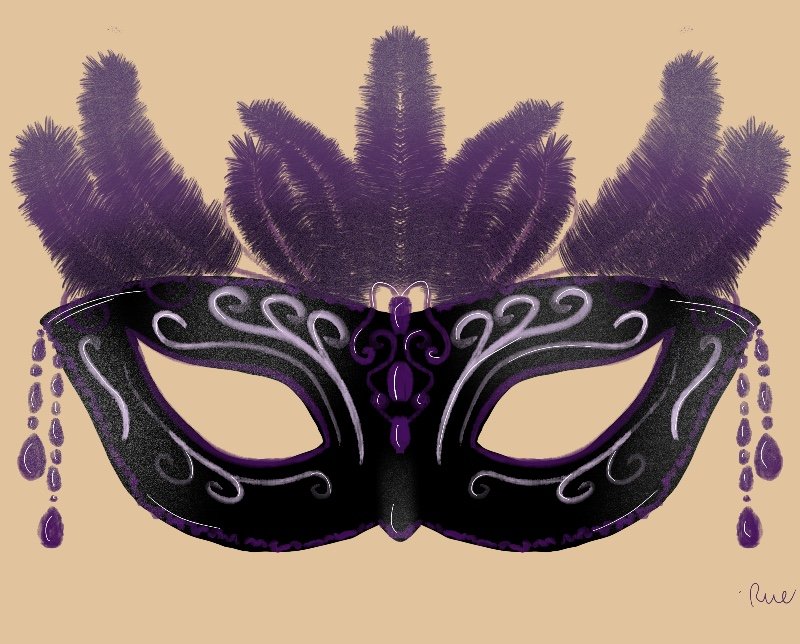 Arttober 2025, Day 19: Mask