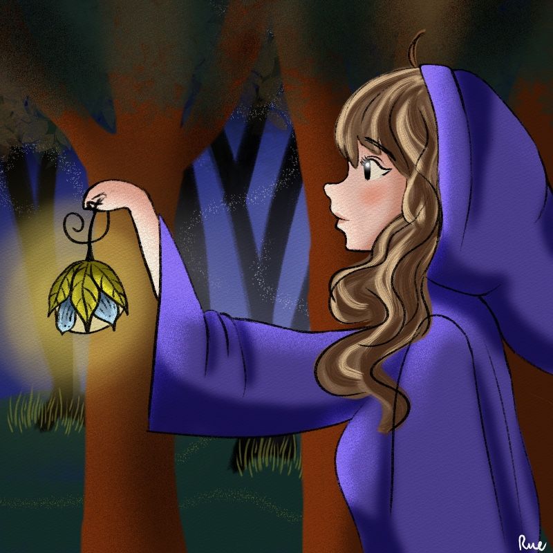 Arttober 2025, Day 23: Lantern