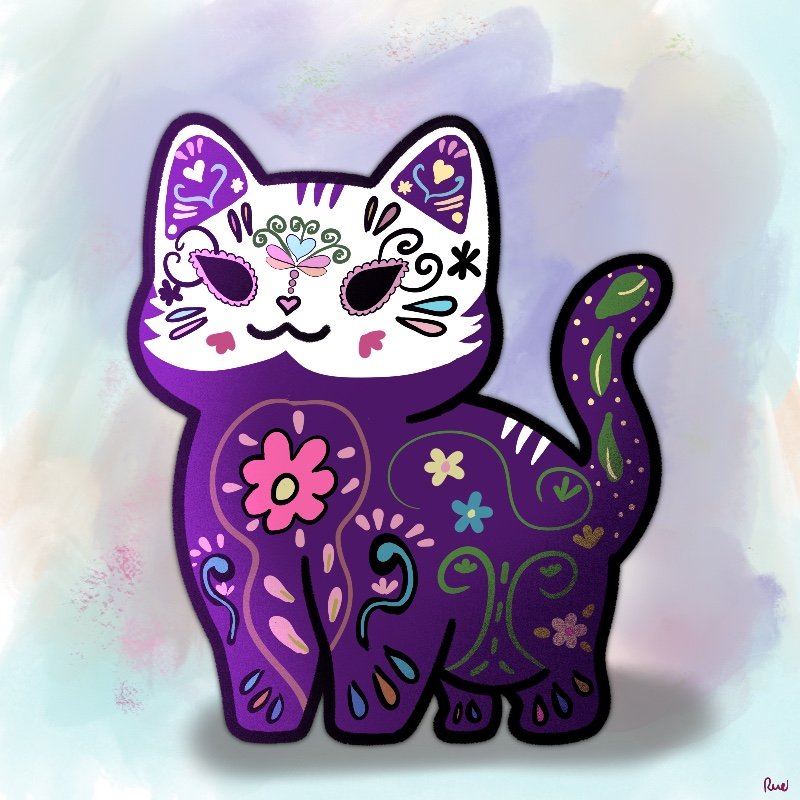 Arttober 2025, Day 28: Skull